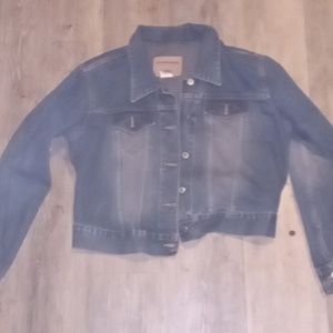 London denim jean jacket ladies extra large high quality denim